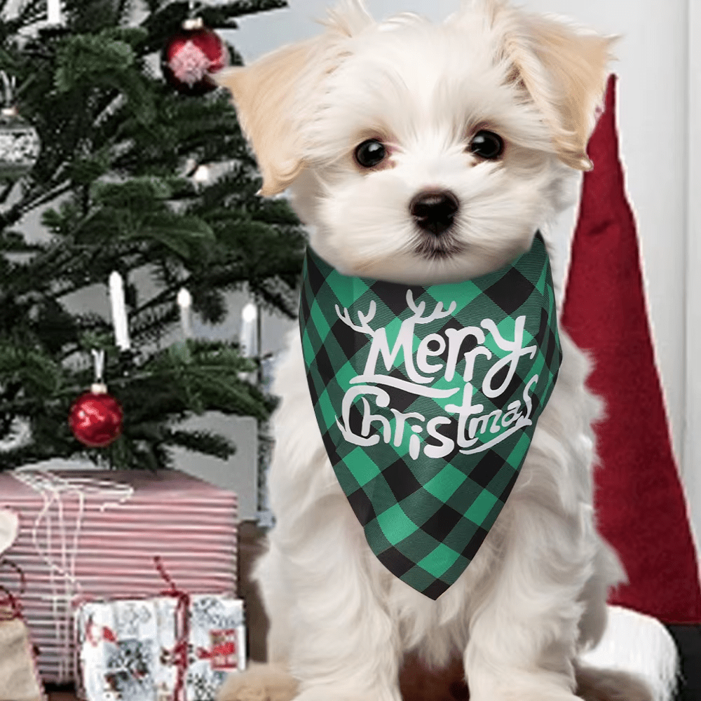 Christmas Bandana - PawPlaza