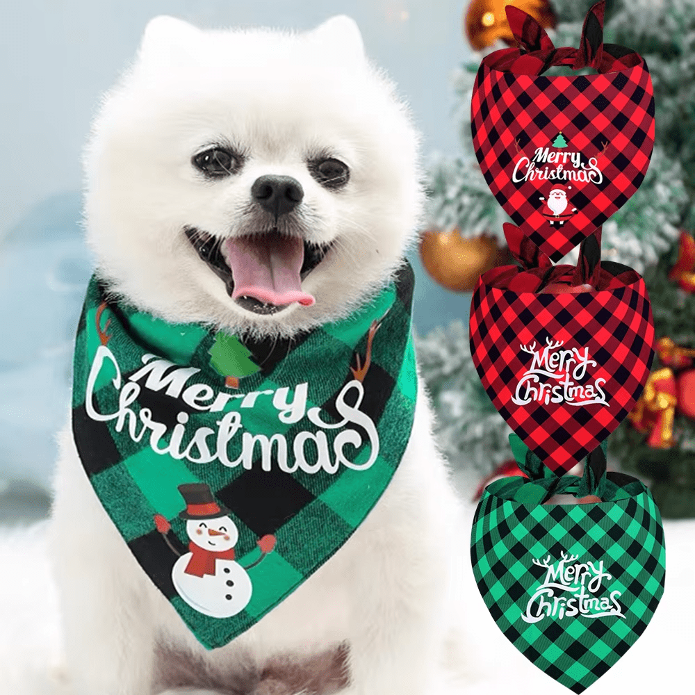 Christmas Bandana - PawPlaza