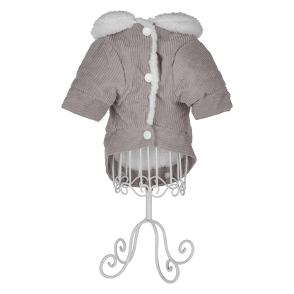 Corduroy Korean Fleece Jacket - PawPlaza