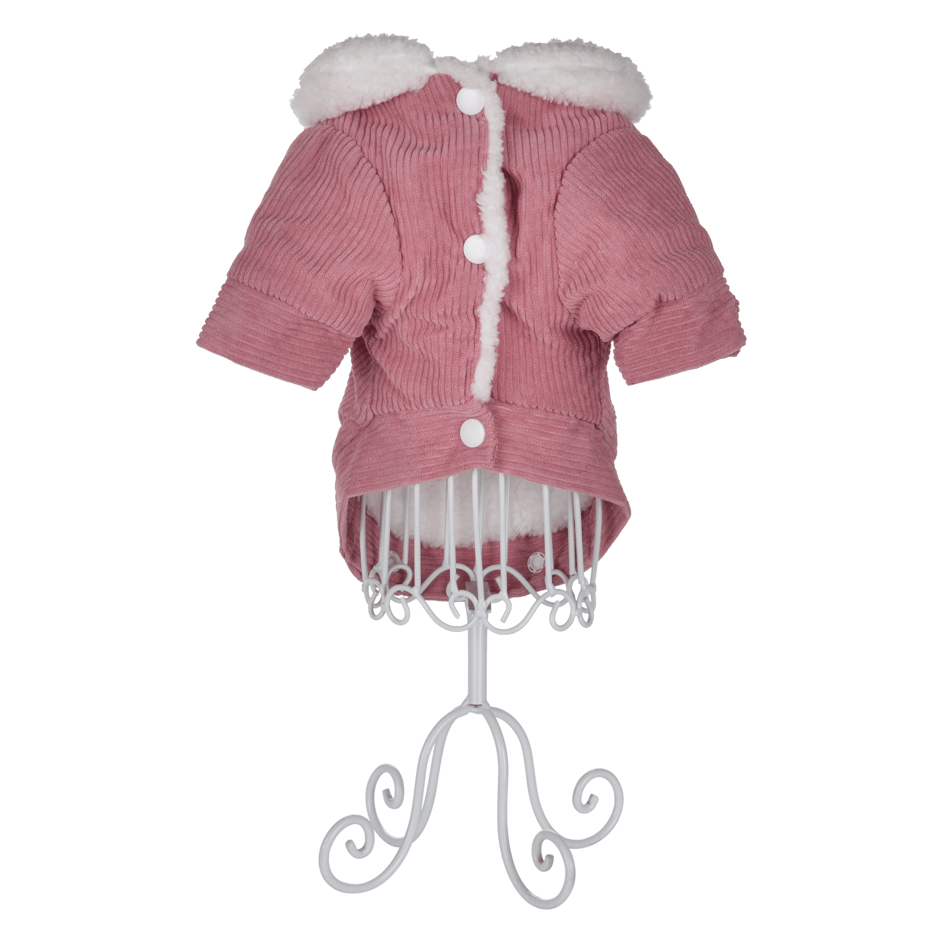 Corduroy Korean Fleece Jacket - PawPlaza