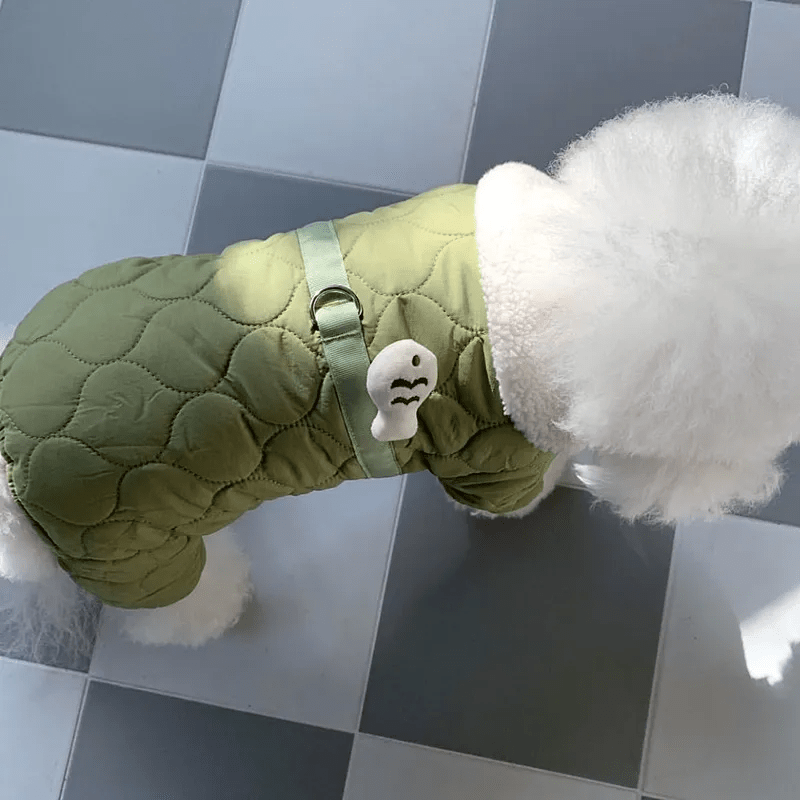 Cozy Fish Biscuit Fleece - Lined Jacket - PawPlaza