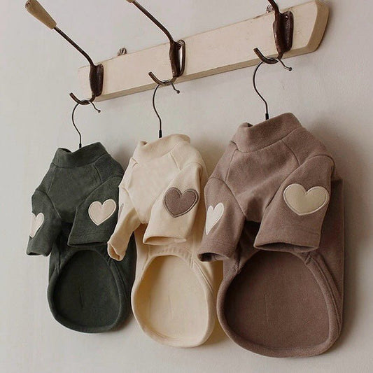 Cozy Heart Sweater - PawPlaza