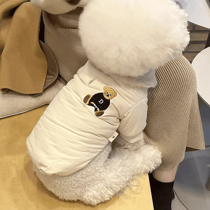 Cozy Teddy Bear Winter Jacket - PawPlaza