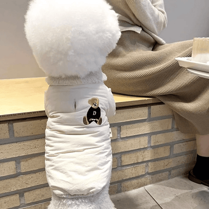 Cozy Teddy Bear Winter Jacket - PawPlaza