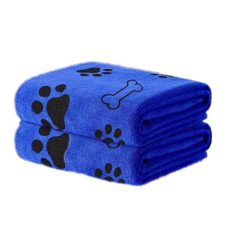 CozyLuxe Microfiber Quick - Dry Towel - PawPlaza