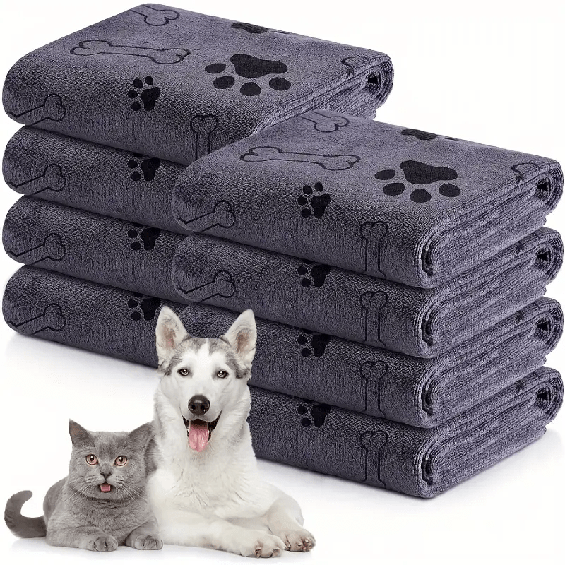 CozyLuxe Microfiber Quick - Dry Towel - PawPlaza