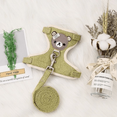 Cute Cartoon Bear Harness - PawPlaza