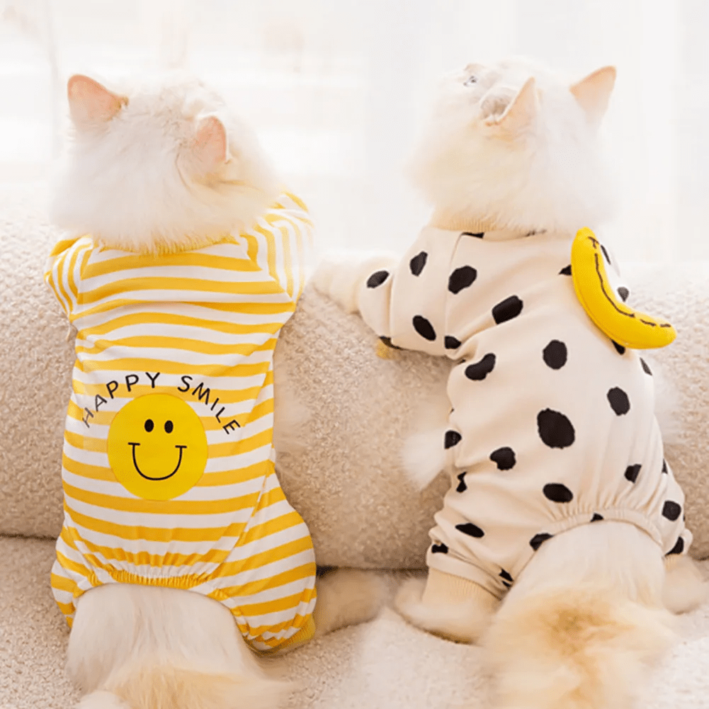 Cute Striped Lounge Wear - PawPlaza
