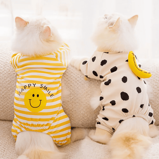 Cute Striped Lounge Wear - PawPlaza