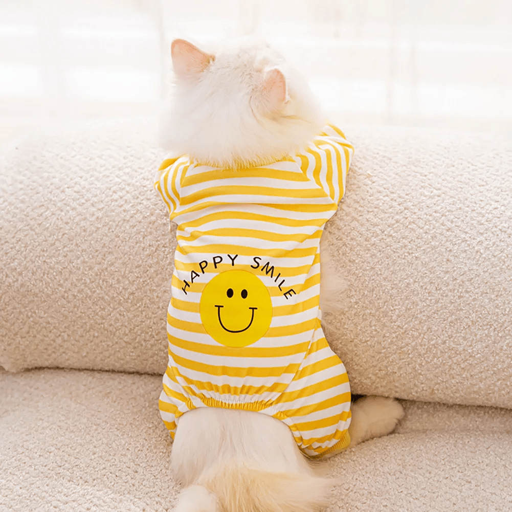 Cute Striped Lounge Wear - PawPlaza