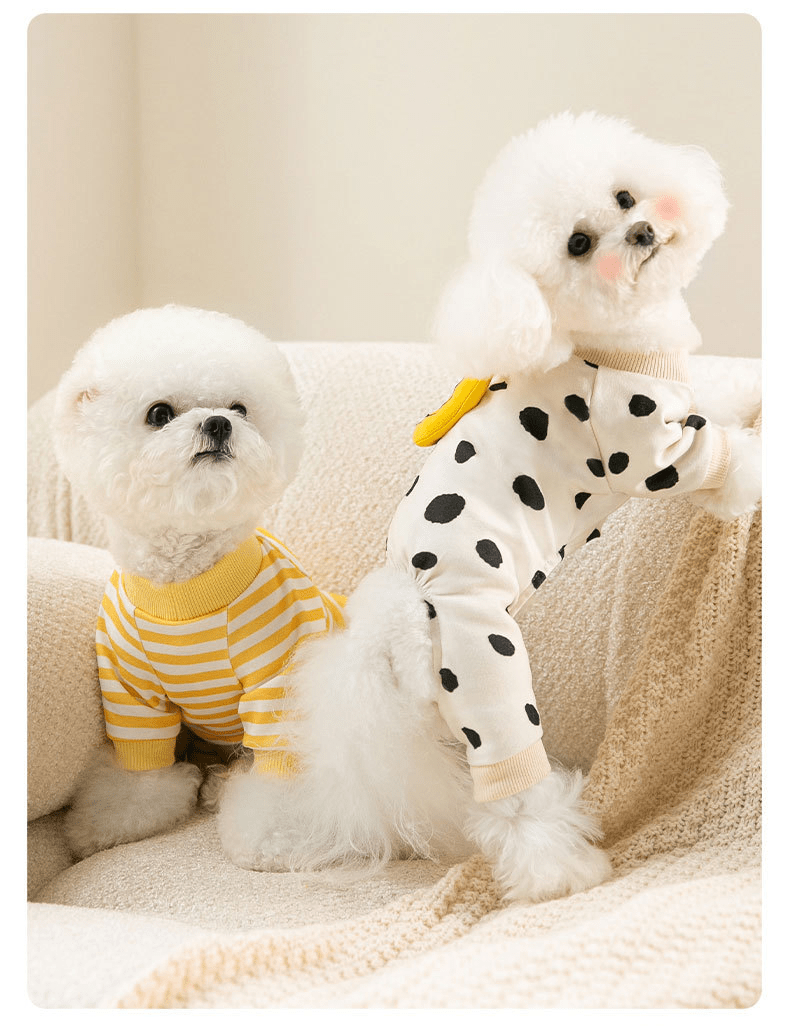 Cute Striped Lounge Wear - PawPlaza