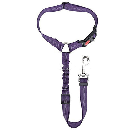 Car Head Restraint Pet Safety Leash