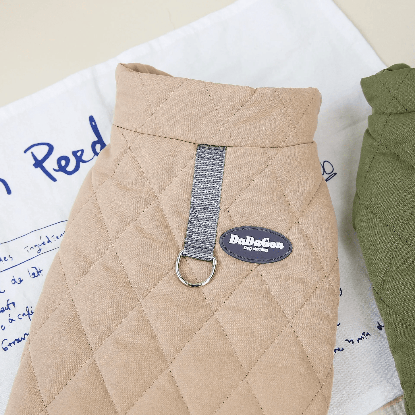 Dachshund Corgi Argyle Cotton - Padded Vest - PawPlaza