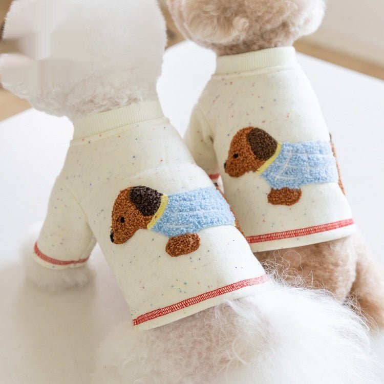 Dachshund Lounge Wear Sweatshirt - PawPlaza