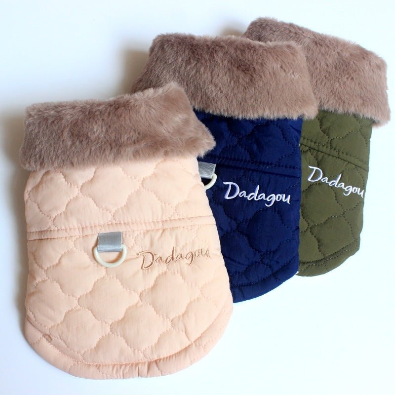 Dadagou - Fleece Harness Vest - PawPlaza