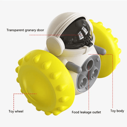 Dog Astronaut IQ Puzzle Treat Toy - PawPlaza