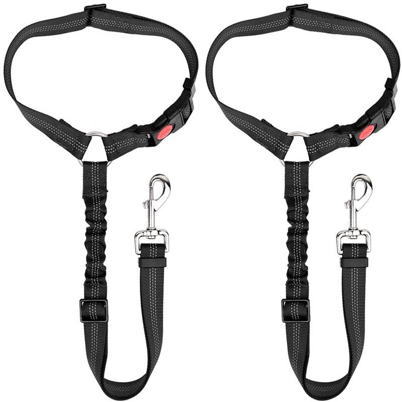 Car Head Restraint Pet Safety Leash