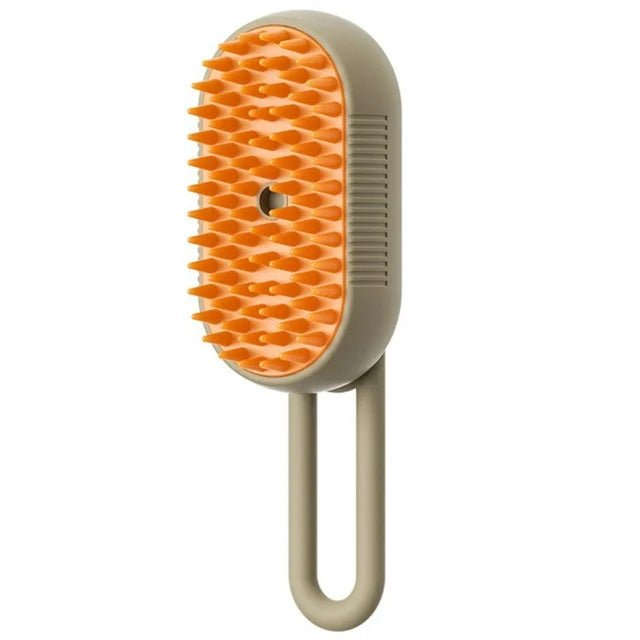Electric Steam Pet Brush - PawPlaza