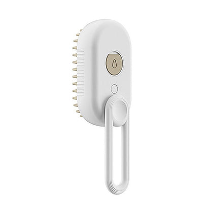 Electric Steam Pet Brush - PawPlaza