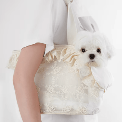 Elegant Lace Pet Bag - PawPlaza