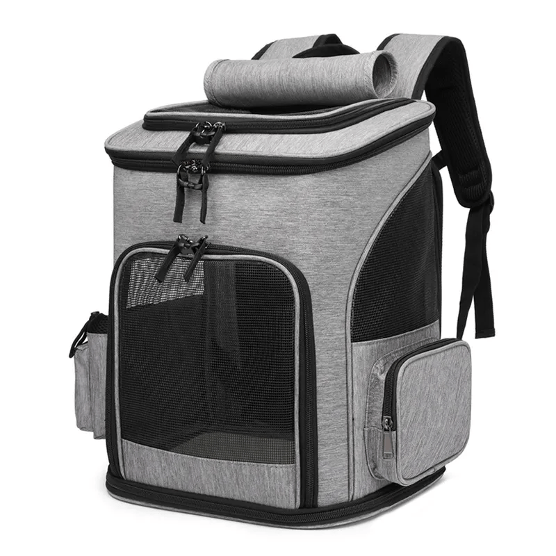 Expandable Lightweight Large Capacity Pet Backpack - PawPlaza
