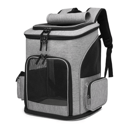Expandable Lightweight Large Capacity Pet Backpack - PawPlaza