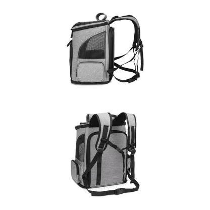 Expandable Lightweight Large Capacity Pet Backpack - PawPlaza