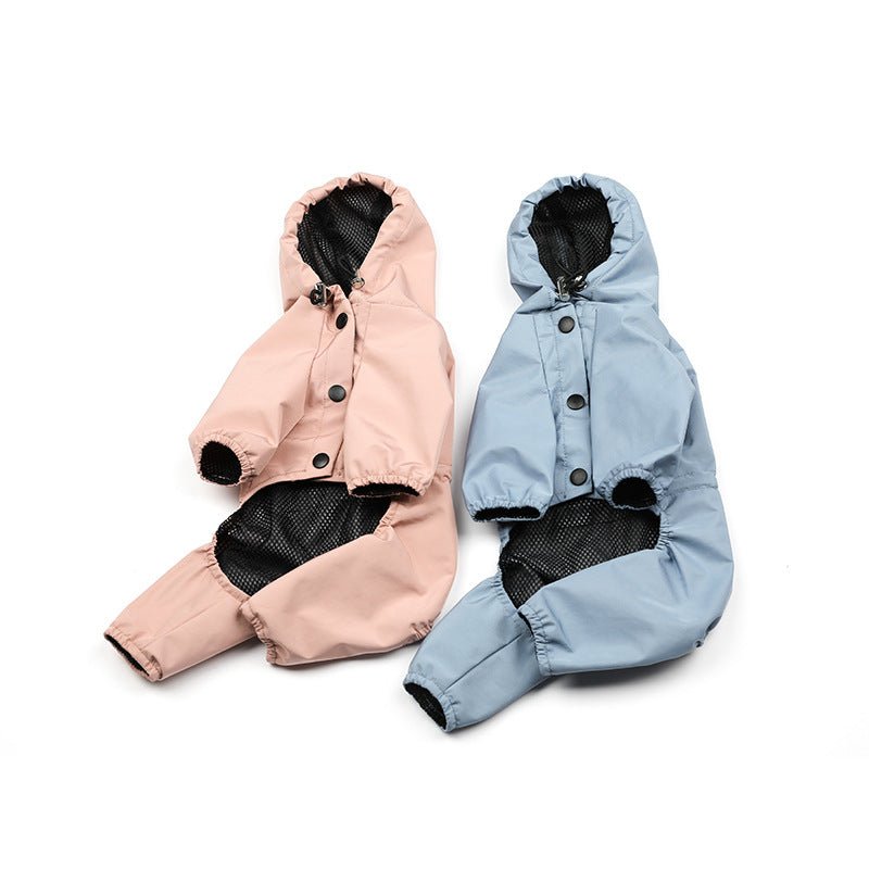 Full - Body Waterproof Rain Suit - PawPlaza