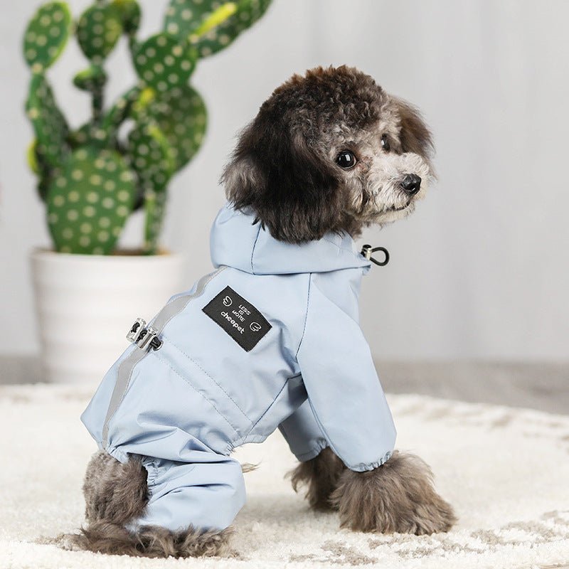 Full - Body Waterproof Rain Suit - PawPlaza