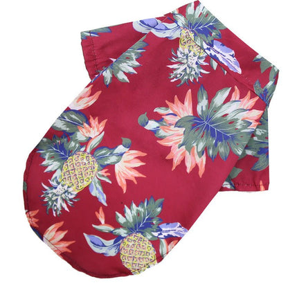 Hawaiian Beach T-Shirt - PawPlaza
