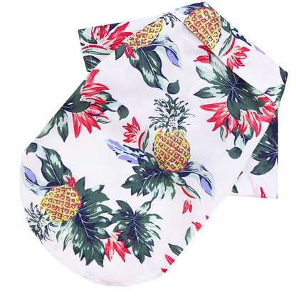 Hawaiian Beach T-Shirt - PawPlaza