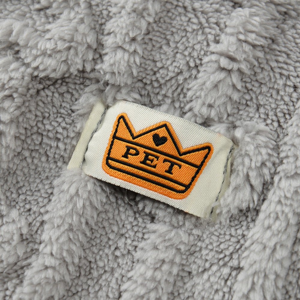 Heart Twist Fleece Vest - PawPlaza