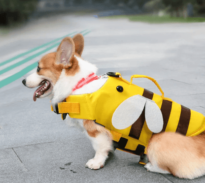 Honey Bee Dog Life Jacket - PawPlaza