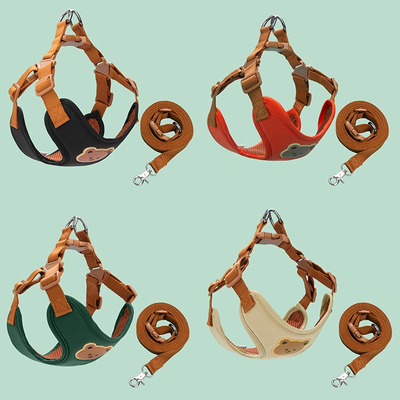 HoneyBear Hug Harness - PawPlaza