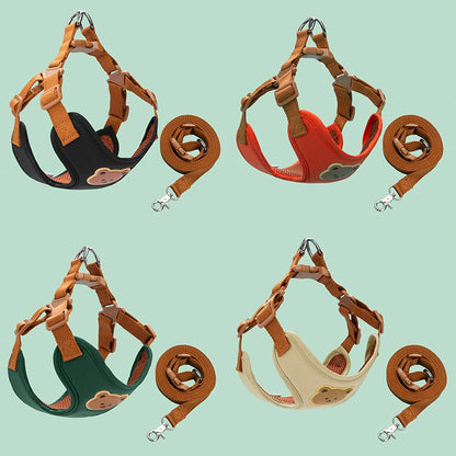 HoneyBear Hug Harness - PawPlaza