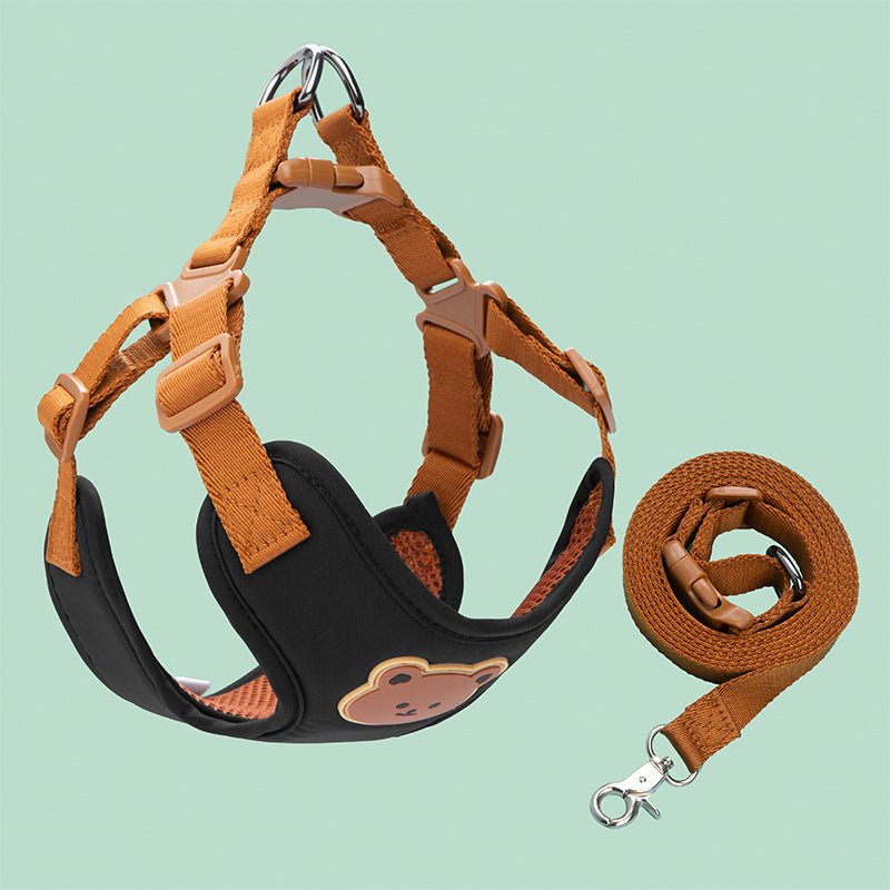HoneyBear Hug Harness - PawPlaza