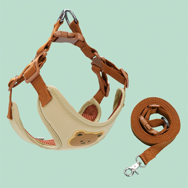 HoneyBear Hug Harness - PawPlaza