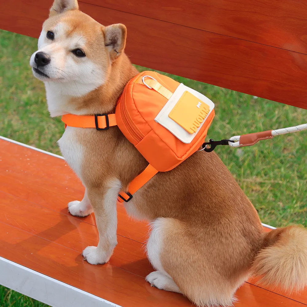 Travel Backpack with Poop Bag Storage