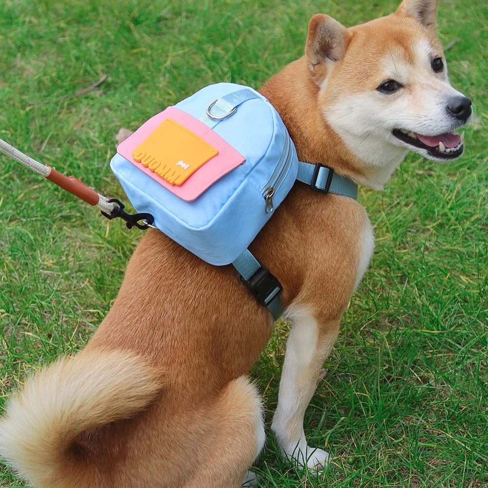 Travel Backpack with Poop Bag Storage