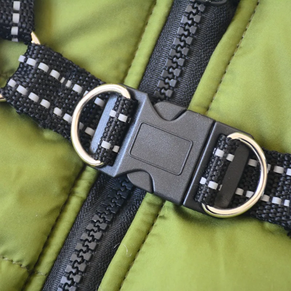 Waterproof Winter Jacket Vest With Harness