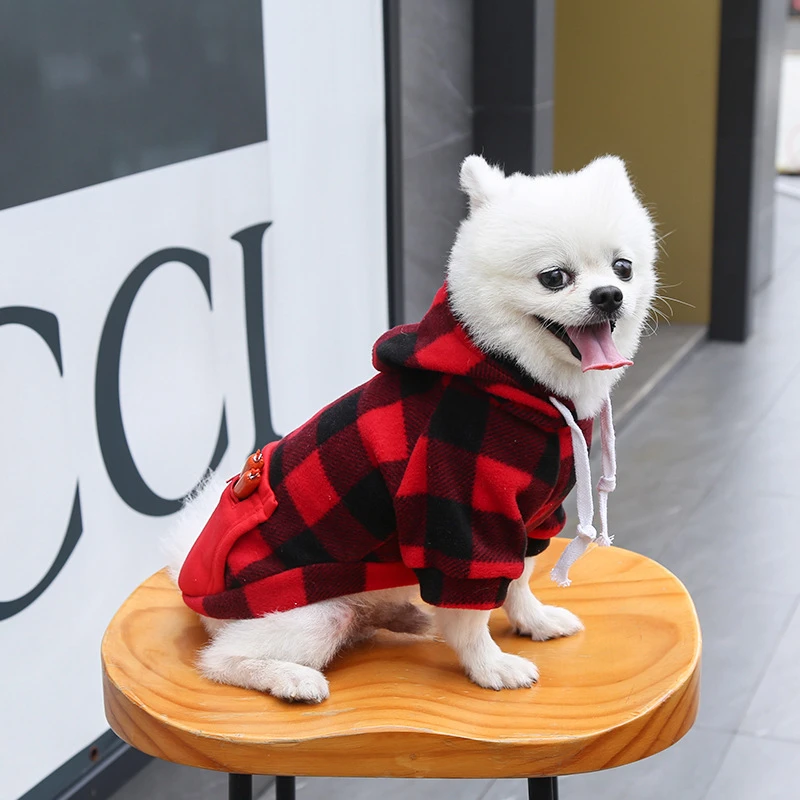 Colorful Checked Hoodie Sweater