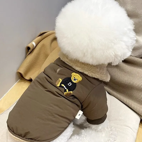 Gemütliche Teddybär Winterjacke