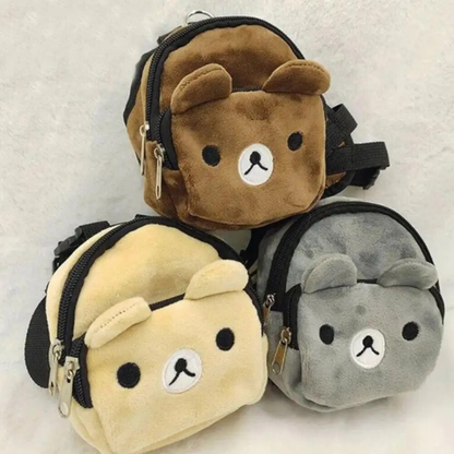 Little Bear Snack Harness Dog Backpack