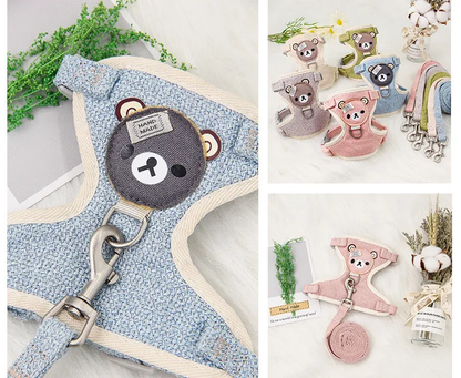 Cute Cartoon Bear Harness