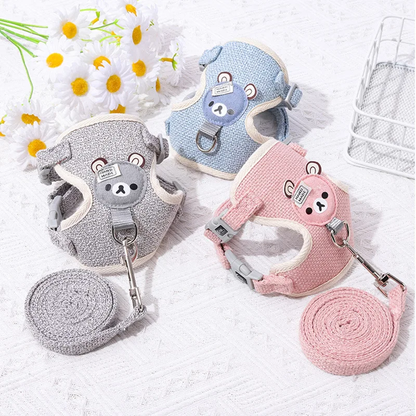 Cute Cartoon Bear Harness