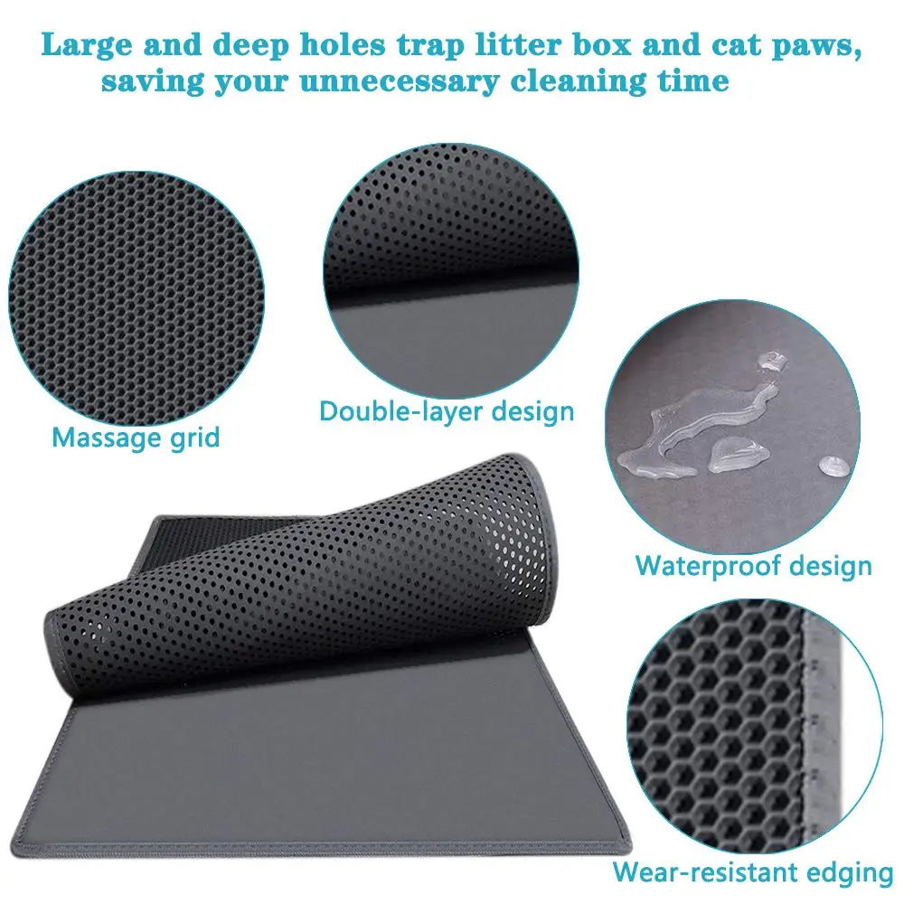 Non-slip Cat Litter Recycle Mat