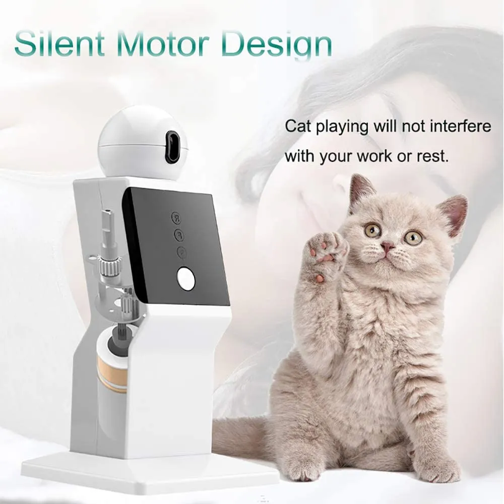 Smart LED Laser Robot Cat Toy Automatic Laser Pointer