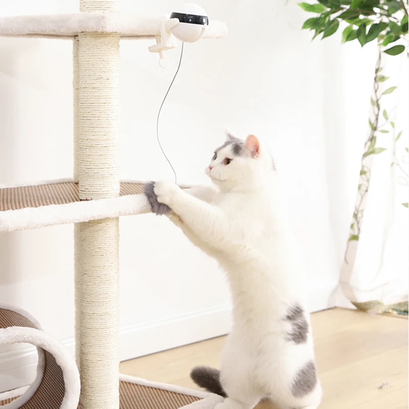 Automatisches, selbsthebendes Yo-Yo-Ball, elektrisches Spielzeug für Katzen