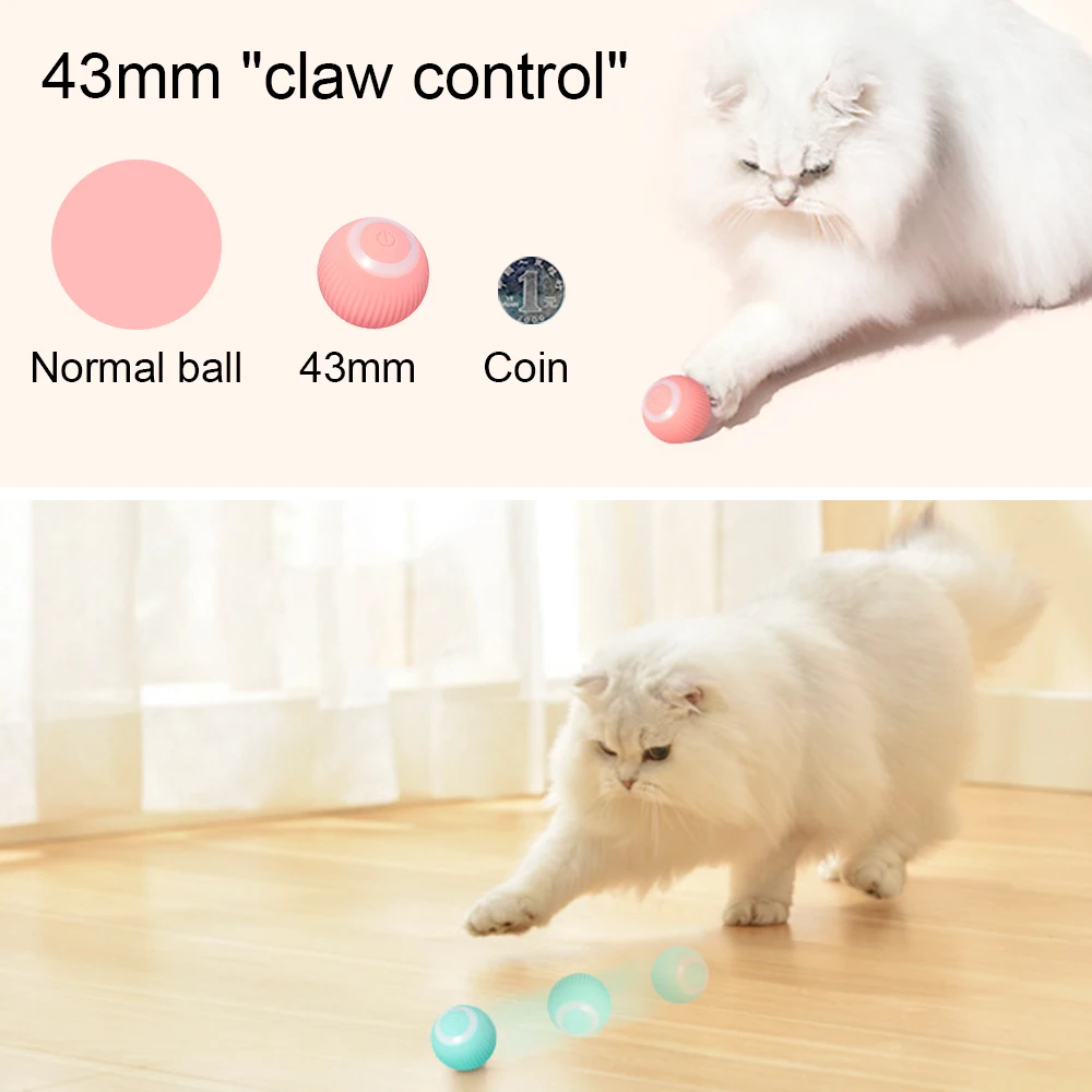 Pet Electric Self-Rolling Smart Ball