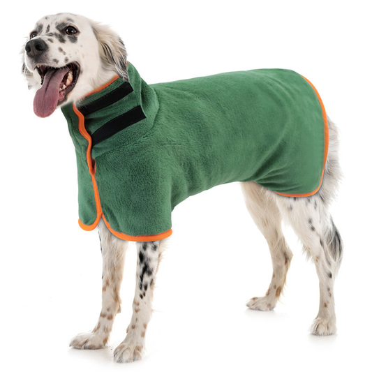 Quick Dry Microfiber Dog Bathrobe Coat